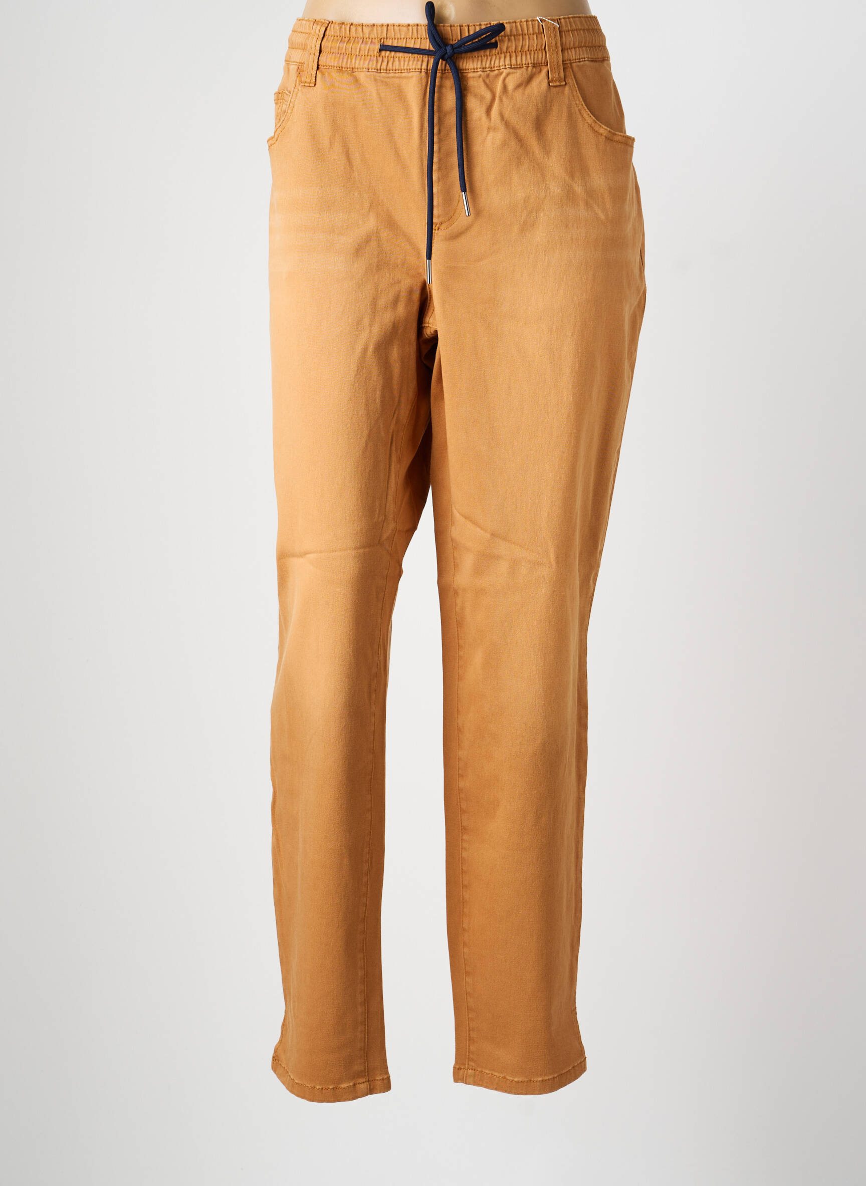 Jeans coupe slim stretch taille normale orange SHEEGO femme