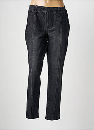 Jegging tissage brut taille normale noir SHEEGO femme