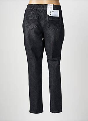 Jegging tissage brut taille normale noir SHEEGO femme