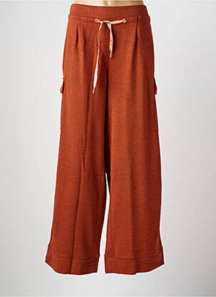 Pantalon droit stretch taille normale orange SHEEGO femme