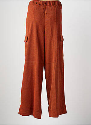 Pantalon droit stretch taille normale orange SHEEGO femme