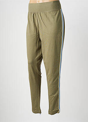 Legging stretch taille normale vert SHEEGO femme