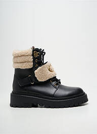 Bottines/boots tissage satiné talon de 4 à 6cm noir LIU JO femme