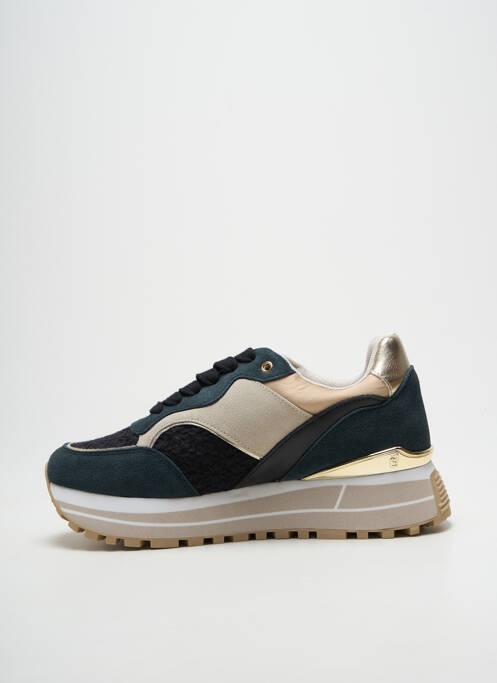 Baskets bout rond talon de 4 à 6cm vert LIU JO femme