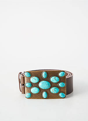Ceinture coutures renforcées marron BLOW femme