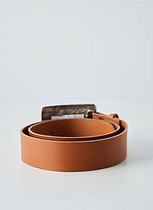 Ceinture fermeture pointe poinçonnée marron BLOW femme