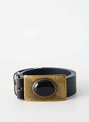 Ceinture fermeture pointe poinçonnée noir BLOW femme