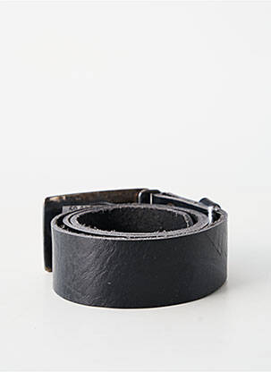 Ceinture fermeture pointe poinçonnée noir BLOW femme