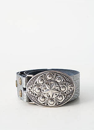 Ceinture effet matière satinée gris BLOW femme