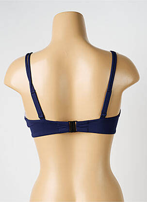 Haut de maillot de bain stretch haut soutien-gorge balconnet bleu SUNFLAIR femme