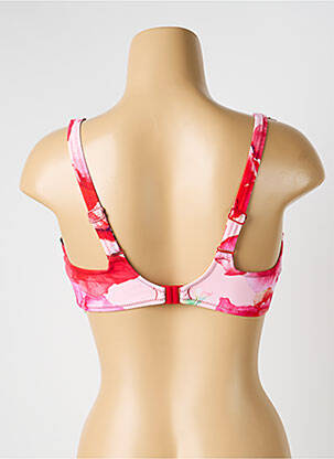 Haut de maillot de bain stretch haut soutien-gorge balconnet rose YSABEL MORA femme