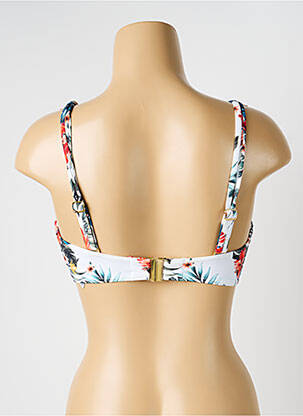 Soutien-gorge effet matière satinée haut soutien-gorge emboitant blanc OLYMPIA femme