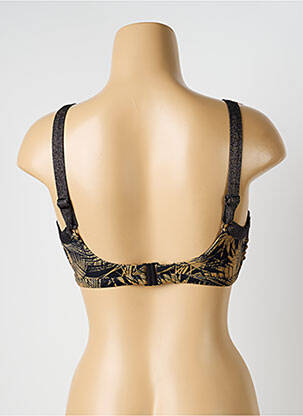 Haut de maillot de bain stretch haut soutien-gorge balconnet noir OLYMPIA femme