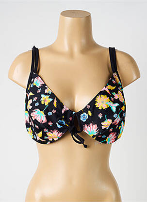 Haut de maillot de bain stretch haut soutien-gorge balconnet noir YSABEL MORA femme