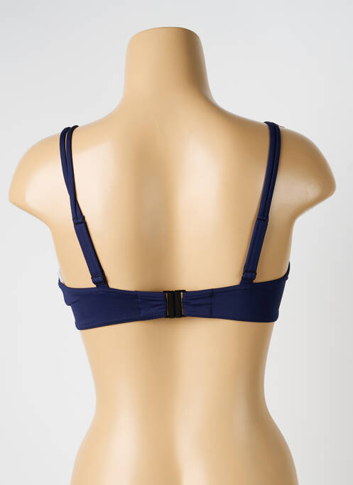 Haut de maillot de bain stretch haut soutien-gorge balconnet bleu SUNFLAIR femme