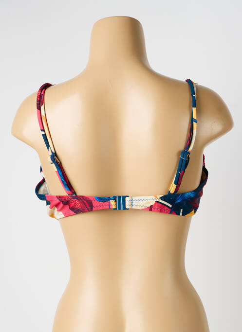 Haut de maillot de bain stretch haut soutien-gorge balconnet rouge YSABEL MORA femme