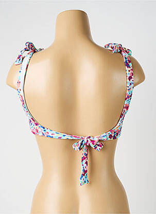Haut de maillot de bain stretch haut soutien-gorge balconnet rose YSABEL MORA femme