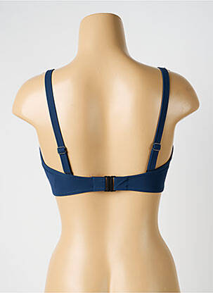 Haut de maillot de bain stretch haut soutien-gorge balconnet bleu SUNFLAIR femme