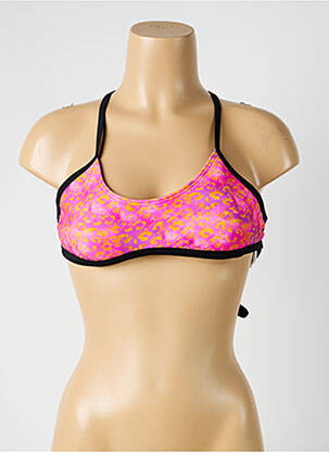 Haut de maillot de bain stretch haut soutien-gorge balconnet rose SUNMARIN femme
