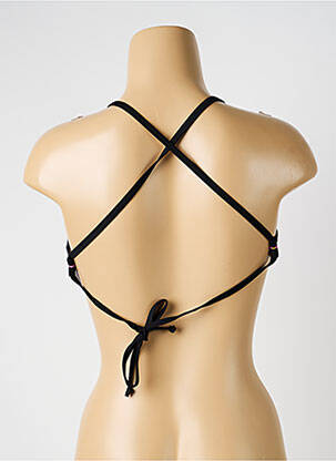 Haut de maillot de bain stretch haut soutien-gorge balconnet rose SUNMARIN femme