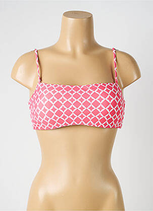 Haut de maillot de bain stretch haut soutien-gorge avec mousse de rembourrage amovible rose YSABEL MORA femme