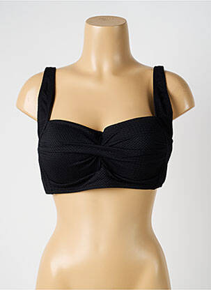 Haut de maillot de bain haut soutien-gorge moulé haut soutien-gorge moulé noir ADMAS femme