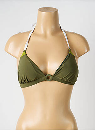 Haut de maillot de bain stretch vert SUNFLAIR femme