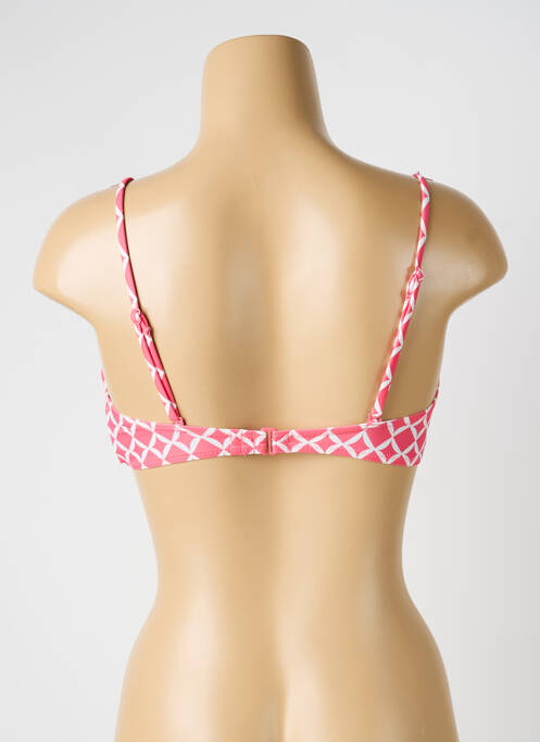 Haut de maillot de bain stretch haut soutien-gorge avec mousse de rembourrage amovible rose YSABEL MORA femme