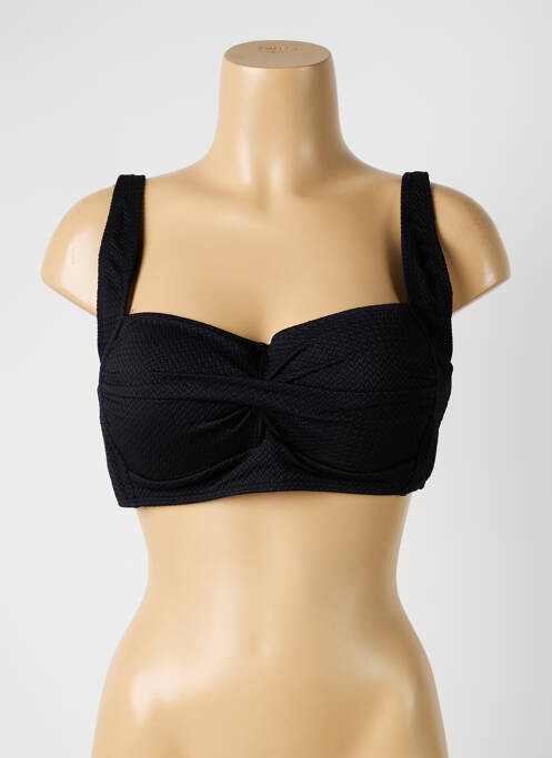 Haut de maillot de bain haut soutien-gorge moulé haut soutien-gorge moulé noir ADMAS femme