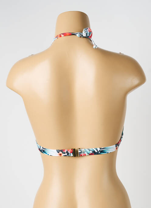 Haut de maillot de bain stretch haut triangles blanc OLYMPIA femme