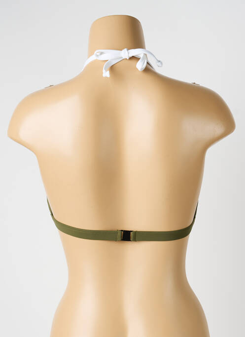 Haut de maillot de bain stretch vert SUNFLAIR femme
