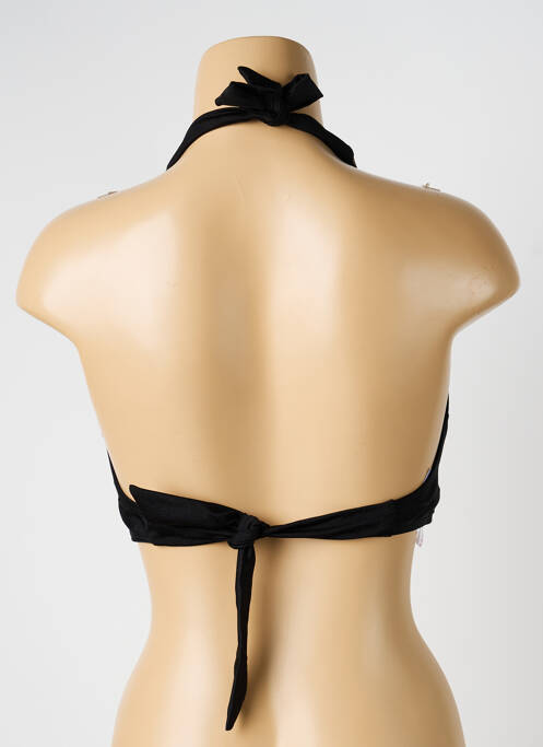 Haut de maillot de bain stretch haut soutien-gorge avec mousse de rembourrage amovible noir ADMAS femme