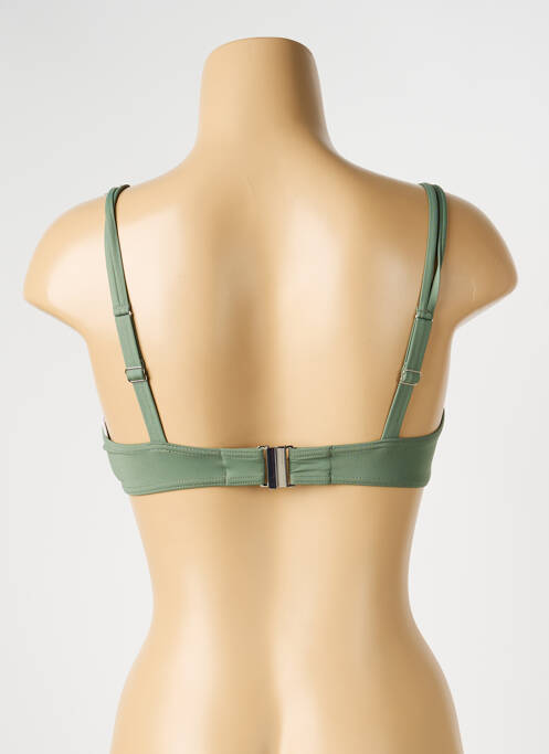 Haut de maillot de bain stretch haut soutien-gorge emboitant vert SUNFLAIR femme