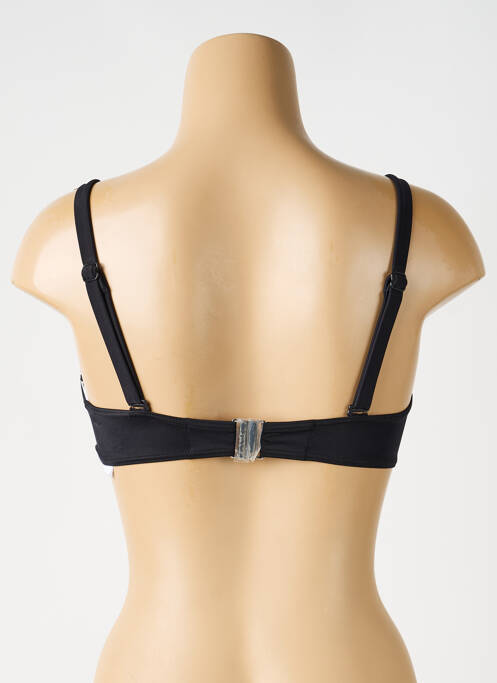 Haut de maillot de bain stretch haut soutien-gorge emboitant noir OLYMPIA femme