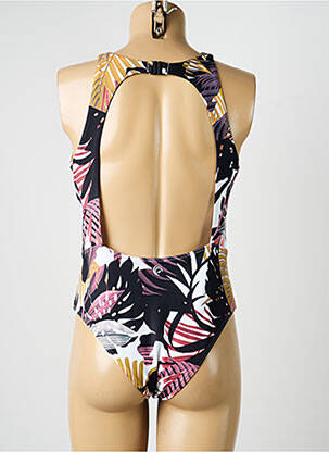 Maillot de bain 1 pièce stretch noir OLYMPIA femme