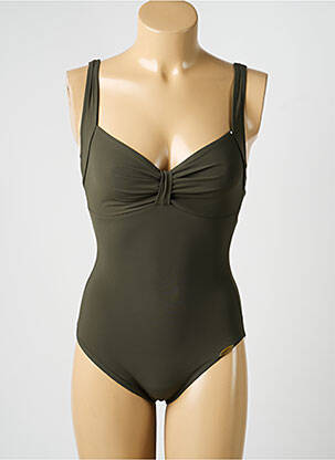 Maillot de bain 1 pièce haut triangles haut triangles vert SUNFLAIR femme