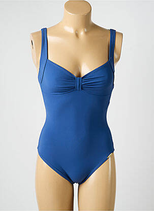 Maillot de bain 1 pièce haut triangles haut triangles bleu SUNFLAIR femme