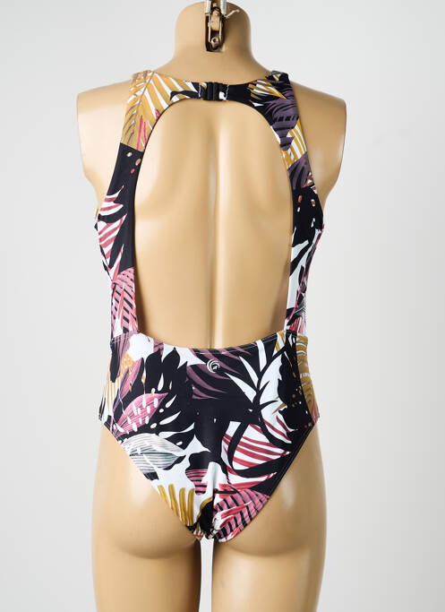 Maillot de bain 1 pièce stretch noir OLYMPIA femme
