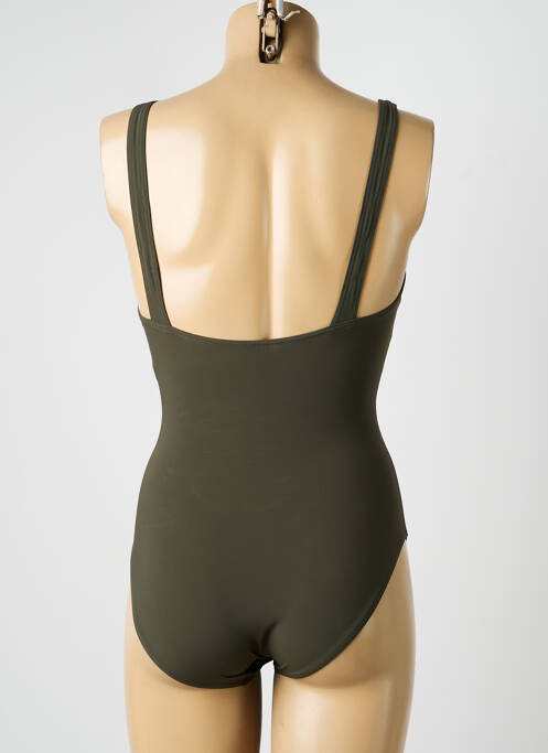 Maillot de bain 1 pièce haut triangles haut triangles vert SUNFLAIR femme