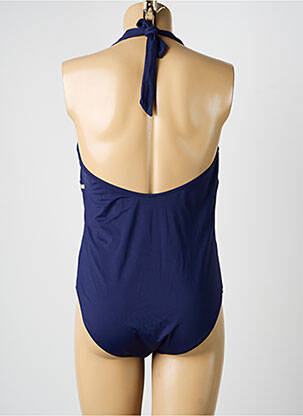 Maillot de bain 1 pièce stretch haut soutien-gorge moulé bleu ADMAS femme