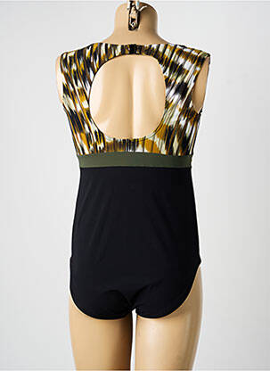 Maillot de bain 1 pièce imprimé fantaisie noir SUNFLAIR femme