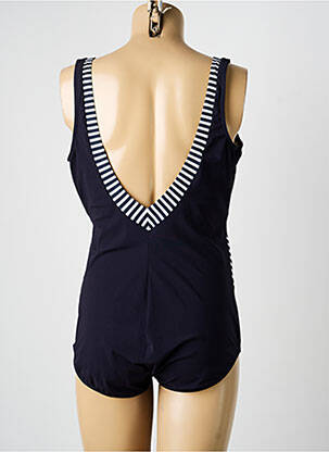 Maillot de bain 1 pièce imprimé fantaisie haut soutien-gorge moulé noir SUNFLAIR femme