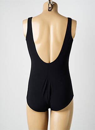 Maillot de bain 1 pièce imprimé fantaisie haut soutien-gorge moulé noir SUNFLAIR femme