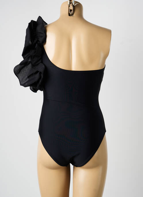 Maillot de bain 1 pièce stretch haut soutien-gorge moulé noir YSABEL MORA femme