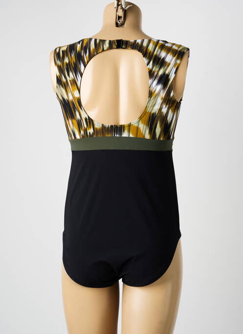Maillot de bain 1 pièce imprimé fantaisie noir SUNFLAIR femme
