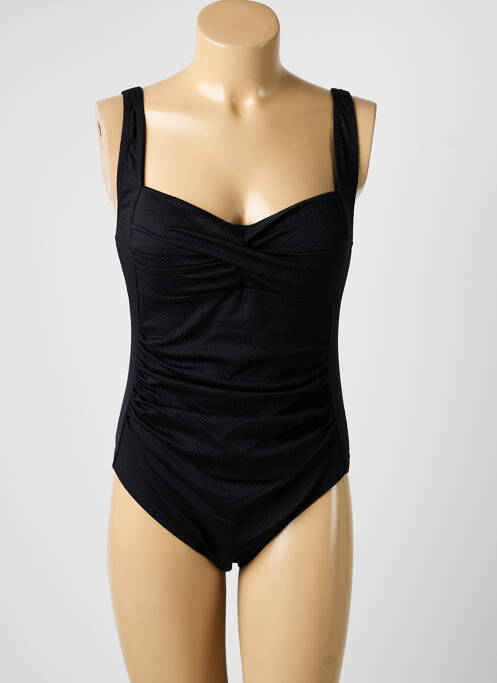 Maillot de bain 1 pièce stretch haut soutien-gorge moulé noir ADMAS femme