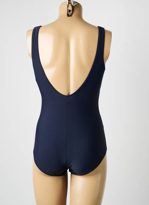 Maillot de bain 1 pièce imprimé fantaisie noir SUNMARIN femme
