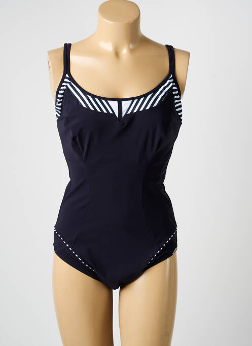 Maillot de bain 1 pièce stretch noir SUNFLAIR femme
