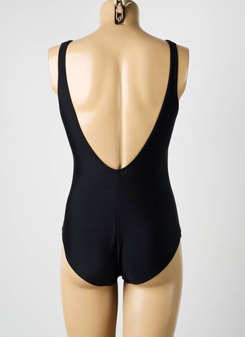Maillot de bain 1 pièce imprimé fantaisie haut soutien-gorge moulé noir SUNMARIN femme