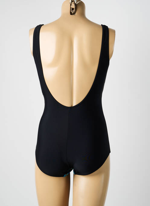 Maillot de bain 1 pièce imprimé fantaisie haut soutien-gorge moulé bleu SUNMARIN femme